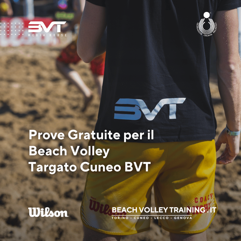 Prove Gratuite per il Beach Volley Targato Cuneo BVT
