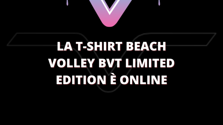 La T-shirt beach volley BVT LImited Edition