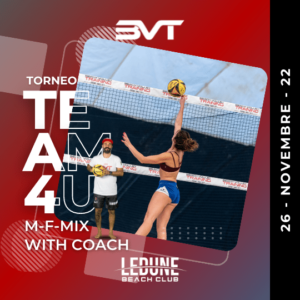 Beach Volley Training Torneo - 26nov Team4u