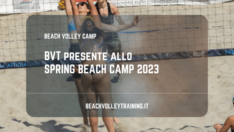 BVT presente allo SPRING BEACH CAMP 2023