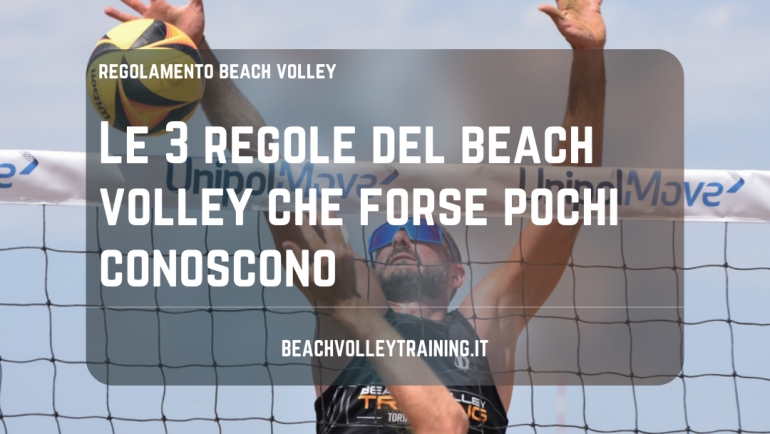 Le 3 regole del beach volley che forse pochi conoscono