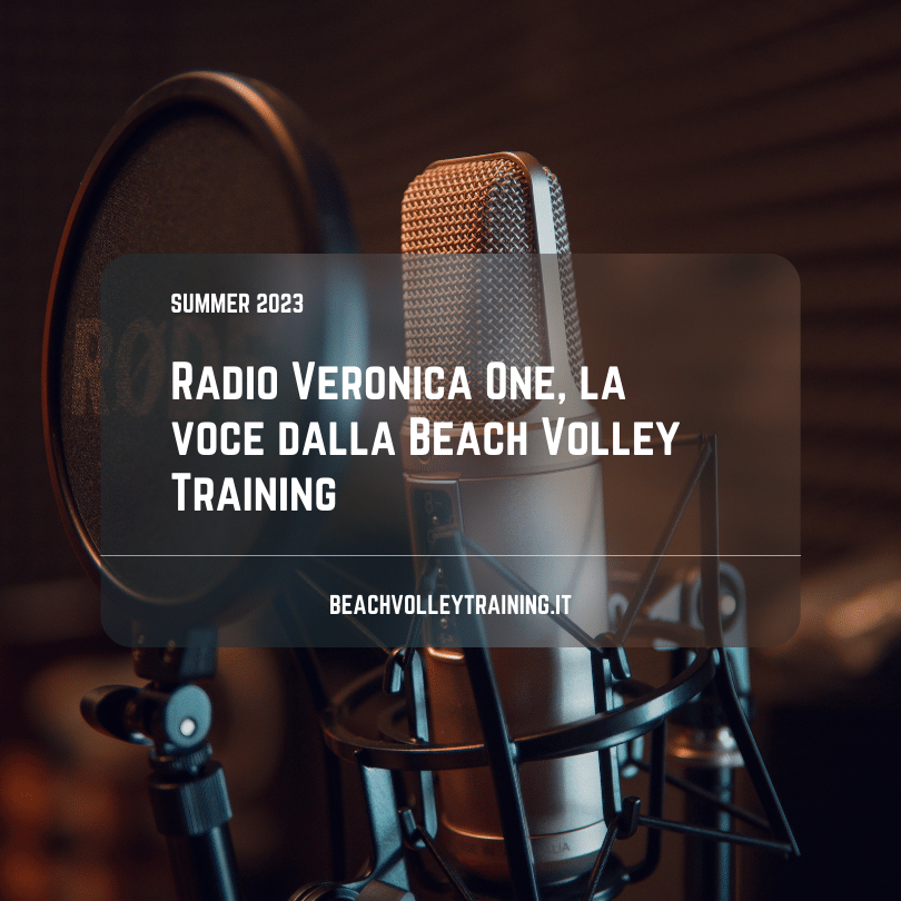 Radio Veronica One, la voce dalla Beach Volley Training