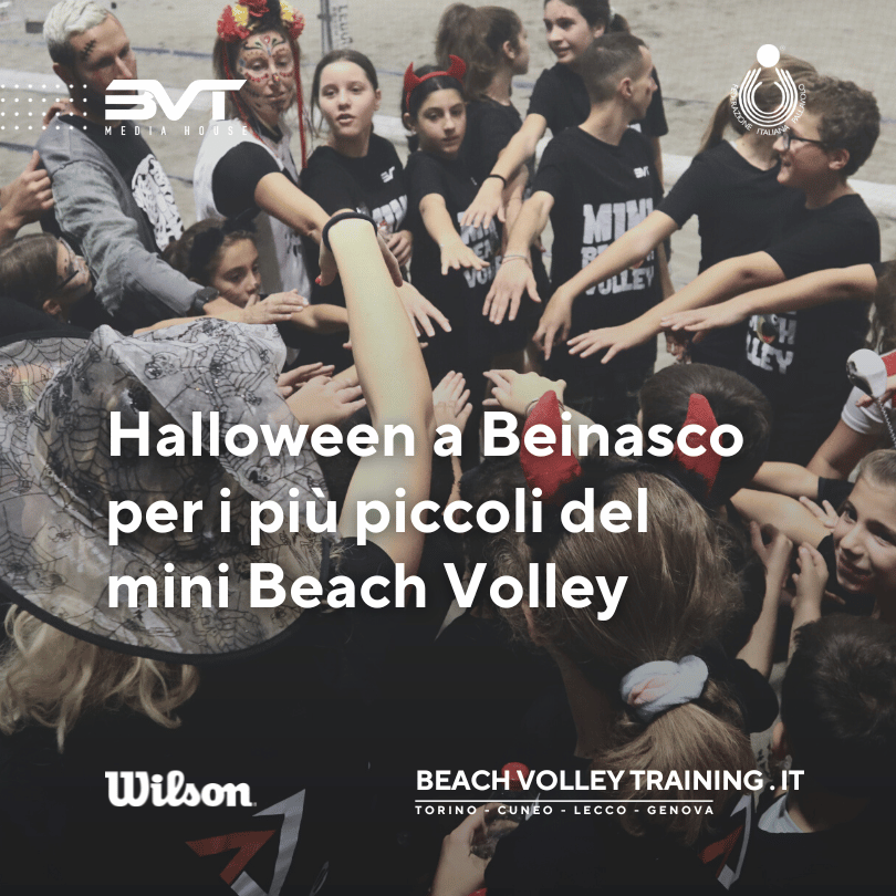Halloween a Beinasco per i più piccoli del mini Beach Volley