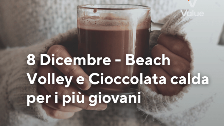 8 Dicembre – Beach Volley e Cioccolata calda per i più giovani