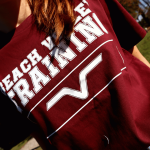T-Shirt Beach Volley - College Granata