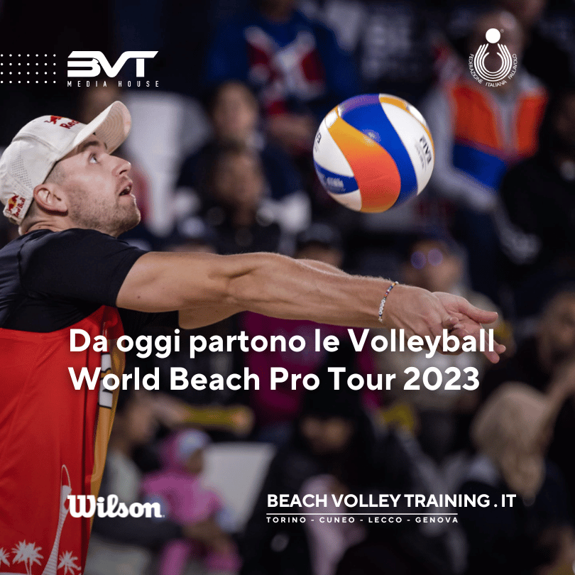 Da oggi partono le Volleyball World Beach Pro Tour 2023