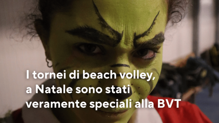 I tornei di beach volley a Natale sono stati speciali alla BVT