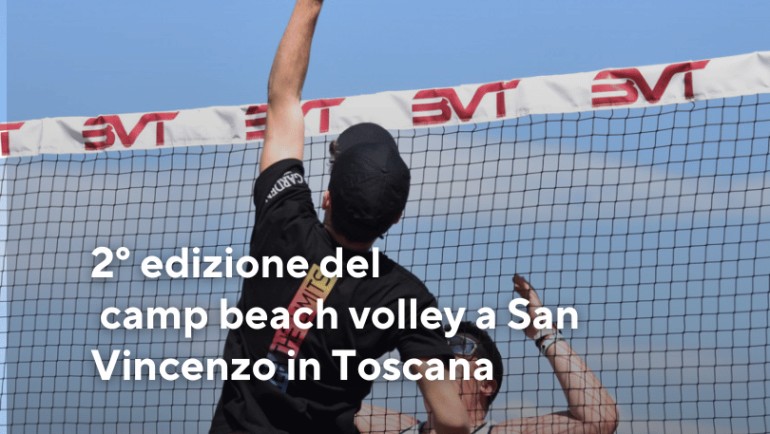 2° edizione del camp beach volley a San Vincenzo in Toscana