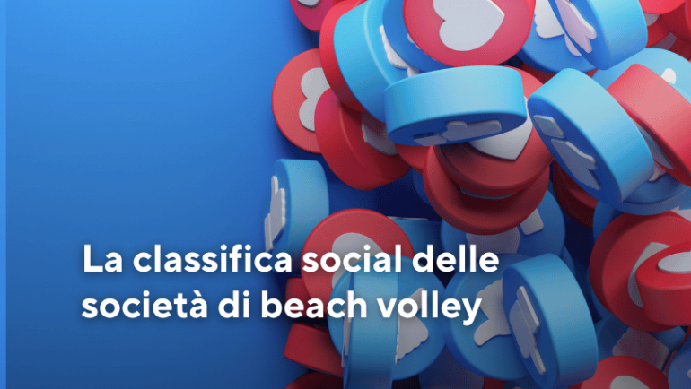 La classifica social delle società di beach volley