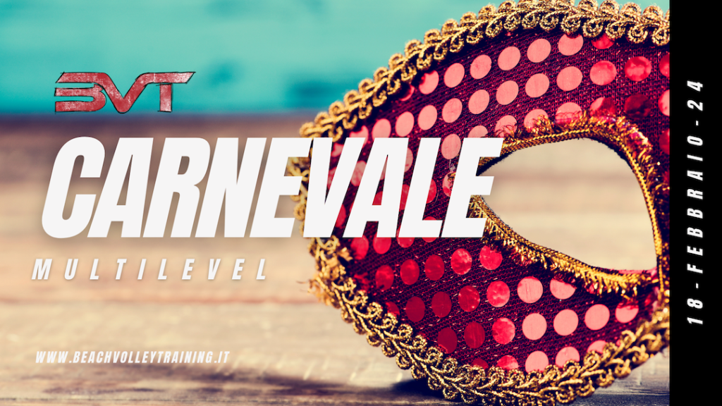 Torneo Beach Volley Carnevale Mix Multilevel 18/02/2024