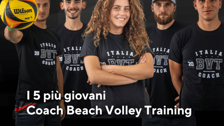 I 5 più giovani Coach Beach Volley Training