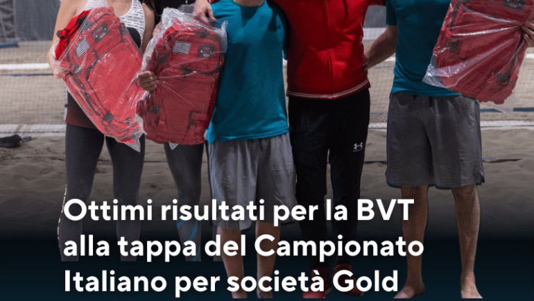 Ottimi risultati per la BVT alla tappa del Campionato Italiano per società Gold